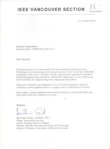 Section Appreciation Letter