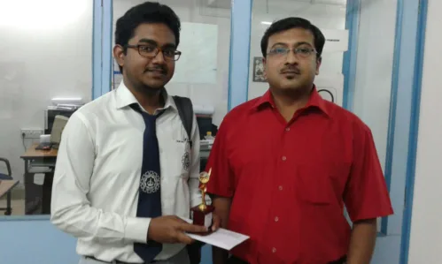 Rohan Dutta bagged a stunning 9.71 CGPA. This academic year, he has published three international research papers and got a funded project from Department of Science & Technology (DST), Govt of India.