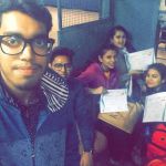 1st year students of the University of Engineering & Management (UEM), Kolkata were the finalists in the Sandrover event – Travelling on Sand Robot in Kshitij – IIT Kharagpur Technical_Festival, 2017