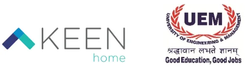 5 students of the Department of Civil Engineering of UEM have been placed at Keen & Core Developers, core Infrastructure development company