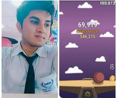 Aritra Mukherjee, 2nd year student of the University of Engineering & Management (UEM), a professional international game developer (the owner of Brockbard studios) has now developed this wonderful light game "Wiggle", a natural stress buster.