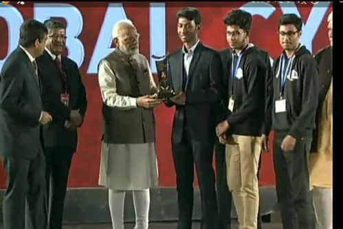 UEM, Kolkata, students received award from Honourable Prime Minister Shri Narendra Modi