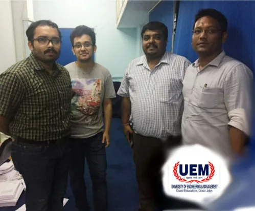 Passout students of UEM Jaipur – Pradeepan Guha & Saptarshi Ganguly opted for higher studies