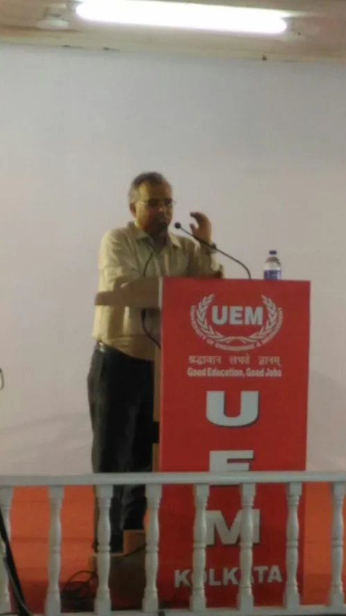 GATE exam preparation methodologies by Prof. Dr. Debasish Deb of IIT-KGP at UEM Kolkata