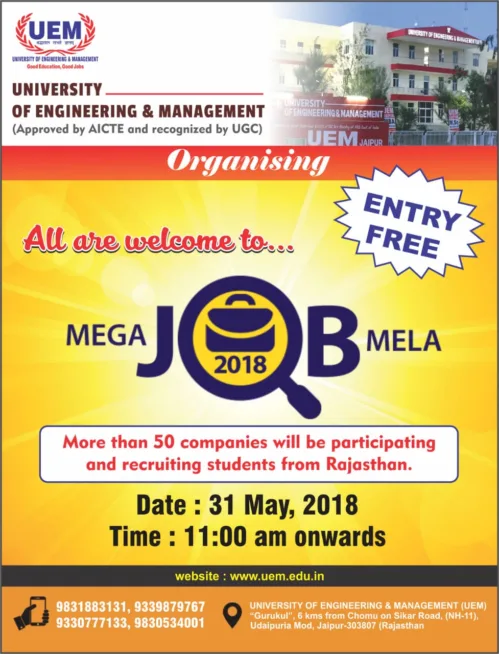 Mega Job Mela 2018