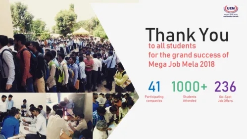 Grand Success of UEM Mega Job Mela 2018