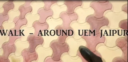 Walk Around at University of Engineering & Management (UEM), Jaipur.