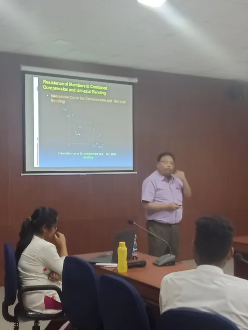 Invited Talk Session by Mr. Debashis Datta, Assistant GM, INSDAG at UEM, Kolkata