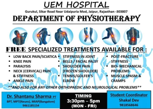 Noble initiative by the BPT students of UEM jaipur