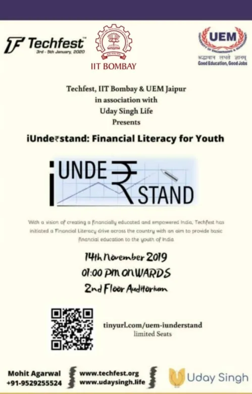 Event for today at UEM Jaipur