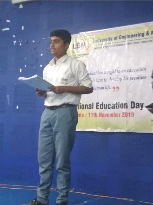 UEM Jaipur celebrated the National Education Day on the occasion of birth anniversary of Dr. Maulana Abul Kalam Azad