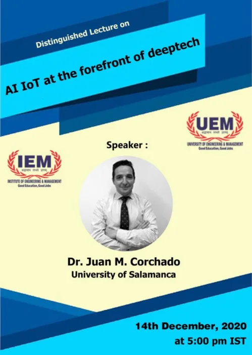 IEM/UEM DISTINGUISHED LECTURE