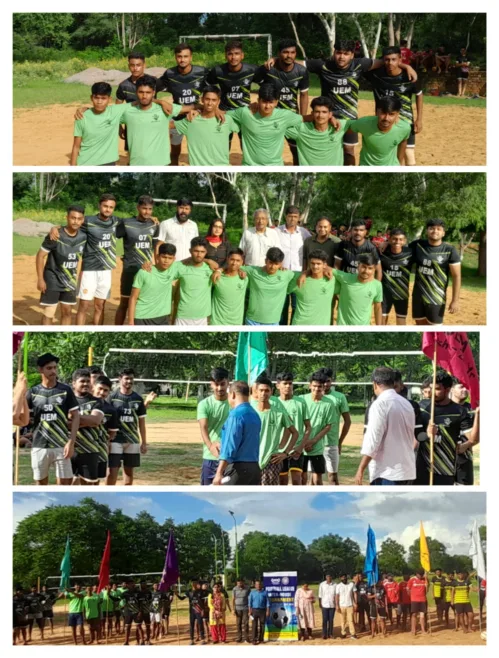 3-days Inter-Hostel Football Championship at the University of Engineering & Management (UEM), Jaipur