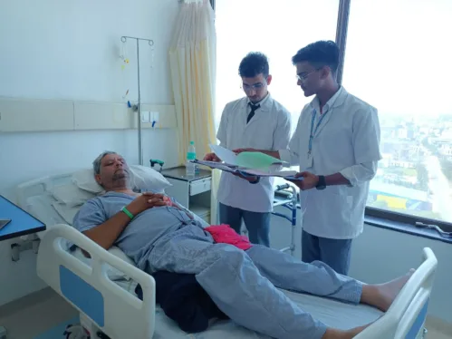 Students of III Year BPT of DEPARTMENT OF PHYSIOTHERAPY of the University of Engineering & Management (UEM), JAIPUR, who are going to 1 month HOSPITAL POSTING in SHALBY HOSPITAL, Jaipur.