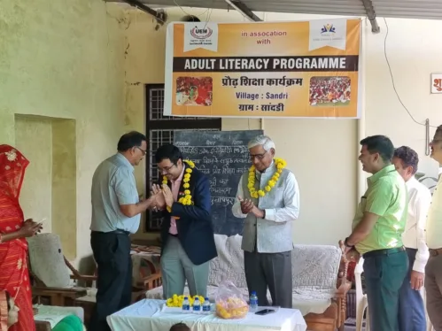UEM JAIPUR has been assigned the mentoring role for Adult Education in entire Rajasthan by Rotary India Literacy Mission.