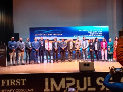 India's first Applied Sports Physiotherapy Conclave IMPULSE 2023 was held in association of the University of Engineering & Management *(UEM), JAIPUR on 21 - 22 January 2023.