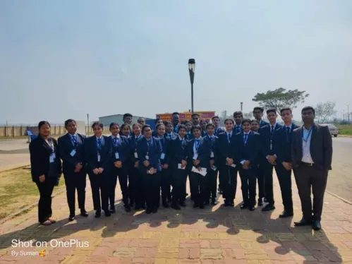 1st year students of Hospitality and Aviation Management of UEM Kolkata visited Kazi Nazrul Islam Airport (Andal Airport) on 10th February, 2023 for one day Airport Visit (Educational Tour).