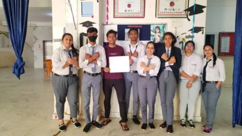 International Women's Day Celebrations Female Cricket Match was held at UEM, Jaipur campus. BPT Dept. team won the match. All the participants reflected healthy sport spirit and energetic performance.