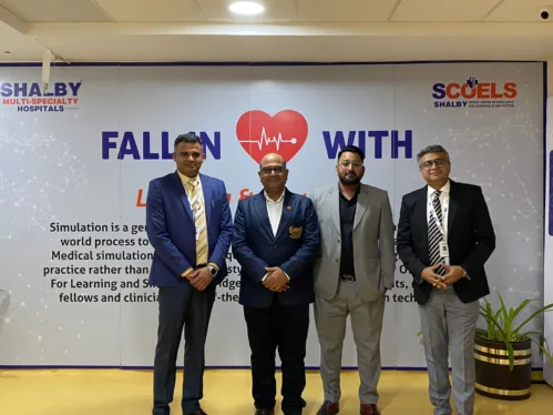 MoU Signing Ceremony - UEM Jaipur and Shalby Limited Ahmedabad  Today, UEM Jaipur signed a Memorandum of understanding (MoU) with Shalby Limited, Ahmedabad for a collaborative program of MBA in Hospital and Healthcare Management (MBA-HHM) from 2023 session.