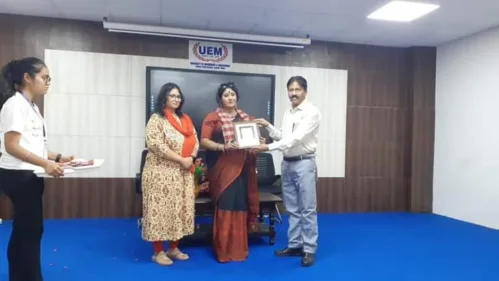 To continue with the series of programs in NSS National Integration camp 2023, on 3rd March, 2023, in the morning session, Mr. Laxmikant Bhardwaj and Mr. Arjun Yadav, eminent social workers and youth icons were the Guests of Honour. The topic of their discussion was Sankalp se Siddhi - how the youth can achieve the success towards a better nation building by determination.