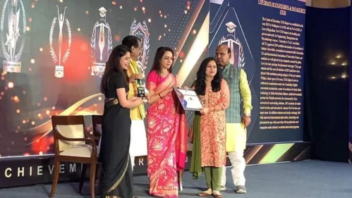 "UNIVERSITY 0F ENGINEERING & MANAGEMENT, JAIPUR" awarded as “BEST UNIVERSITY WITH QUALITY EDUCATION IN JAIPUR” for the outstanding services and contribution to the Education sector, in an exclusive event, the GLOBAL EDUCATION ACHIEVEMENT AWARDS 2023, at Hotel Shangri-La's Eros New Delhi in association with India News, Outlook & Medgate Today Magazine as Magazine Partner & coverage in leading newspapers, on 23rd March 2023.