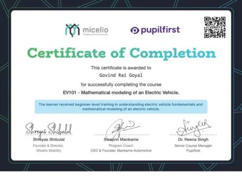 University of Engineering & Management (UEM), JAIPUR is the FIRST INSTITUTE OF RAJASTHAN and AMONG THE FIRST SET OF INSTITUTES IN THE COUNTRY, whose students can avail the AICTE LITE EV program, providing 100% scholarship for the first 100 students.