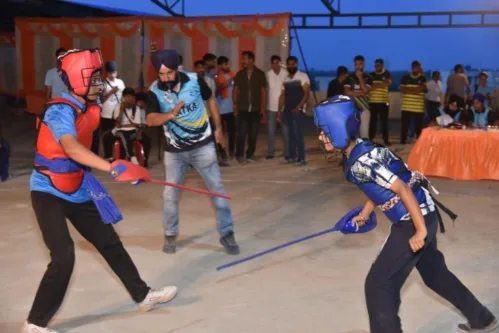 Few glimpses of All India sports – Gatka organized by Association of Indian Universities (AIU) in association with the University of Engineering & Management