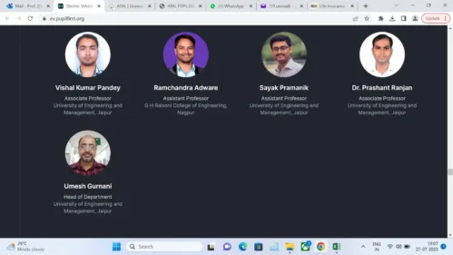 University of Engineering & Management (UEM), JAIPUR is the first and only institute of Rajasthan to get the AICTE LITE EV program approval, whose students can avail the AICTE LITE EV program