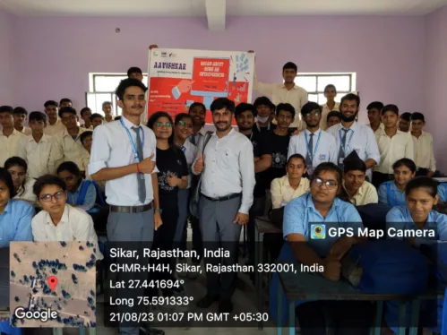 Celebrating World Entrepreneurship Day with AAVISHKAR! On August 21st, E-Cell, UEMJ successfully conducted an Entrepreneurship Outreach Program titled “AAVISHKAR