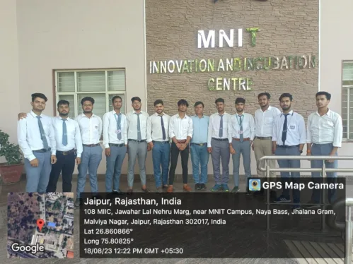 Visit to MNIT Innovation and Incubation centre Jaipur