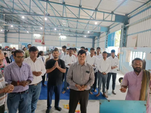 Few glimpses of Shri Viswakarma Puja held at the University of Engineering & Management (UEM), JAIPUR.