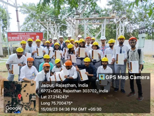 Department of Electrical Engineering of the University of Engineering & Management, (UEM), JAIPUR, has organised a “6 days Pre Industrial Electrical Training.