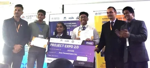 Dr. Prashant Ranjan HoD ECED and Dr. Chandra Prakash, Associate Professor, ECED was invited as Judge in the Project Expo 2.0 organized by IEEE MTT-S SBC