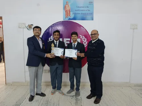 We wholeheartedly congratulate Mr. Tejas Kharkar & Mr. Soham Wadekar, students of the University of Engineering & Management (UEM), JAIPUR