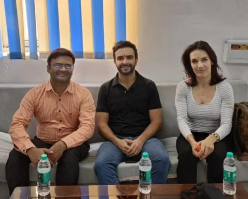 Mr D.O. Giuseppe Ragno, reputed Osteopath and Posturologist at Osteo & Co., Brussels, Belgium, (also Founder of ASD Postural Hub, Italy), and Mrs. Mahela Bonomo, reputed Physiotherapist from Italy conducted Hands-on Workshop on Spinal and Joint Manipulation