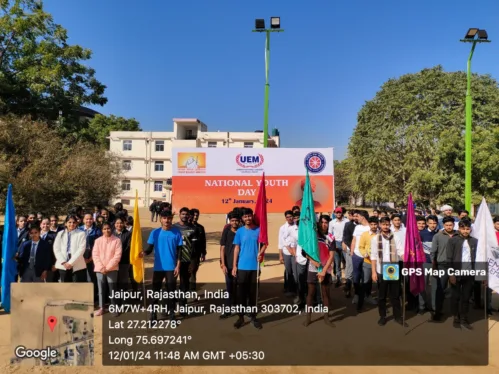 National Youth day celebration at UEM JAIPUR