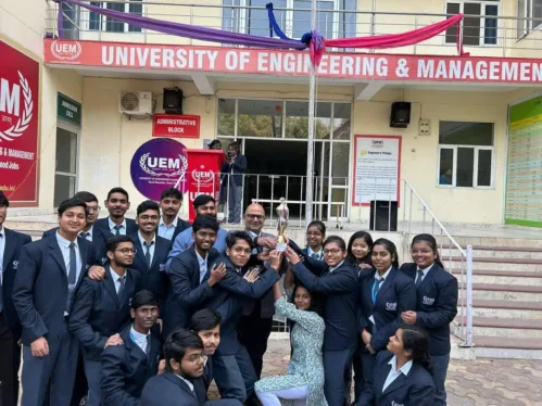 Republic Day celebrations at the University of Engineering & Management (UEM), JAIPUR.