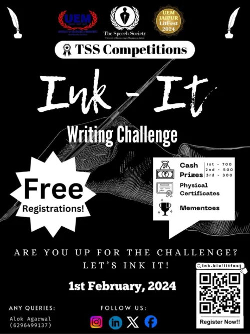 WELCOME TO UEM JAIPUR LITFEST-2024