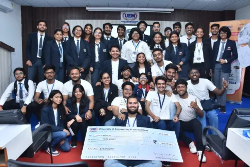 The 2nd day of the LitFest went great at UEM JAIPUR.