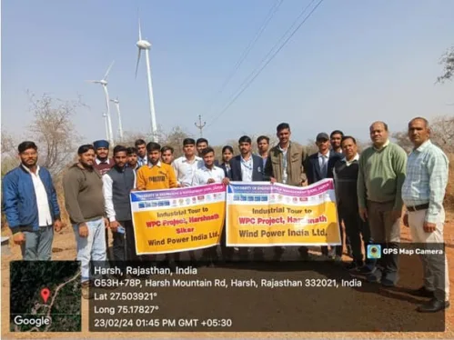 INDUSTRIAL VISIT WPC Project of Wind Power India Limited