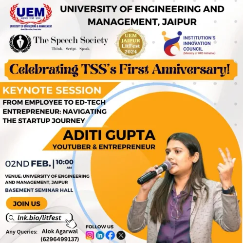 WELCOME TO UEM JAIPUR LITFEST-2024