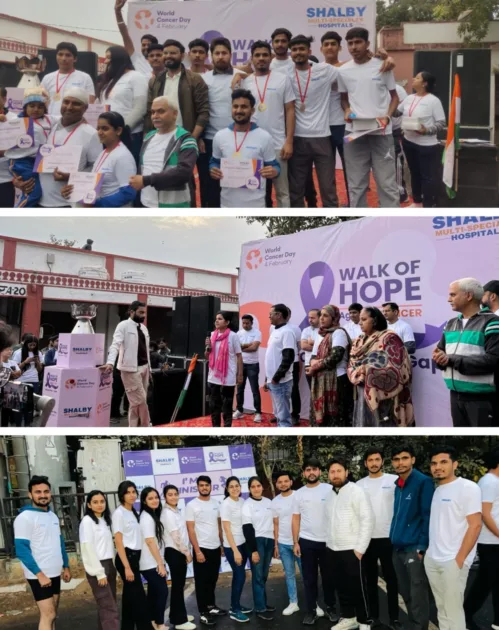 The students of the BPT took active participation in Walk of Hope against Cancer