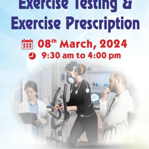 The Department of Physiotherapy, University of Engineering and Management Jaipur is thrilled to announce that we are organizing a workshop on Exercise Testing, Exercise Prescription, and Fitness Evaluation for 3rd-year and 4th-year students.