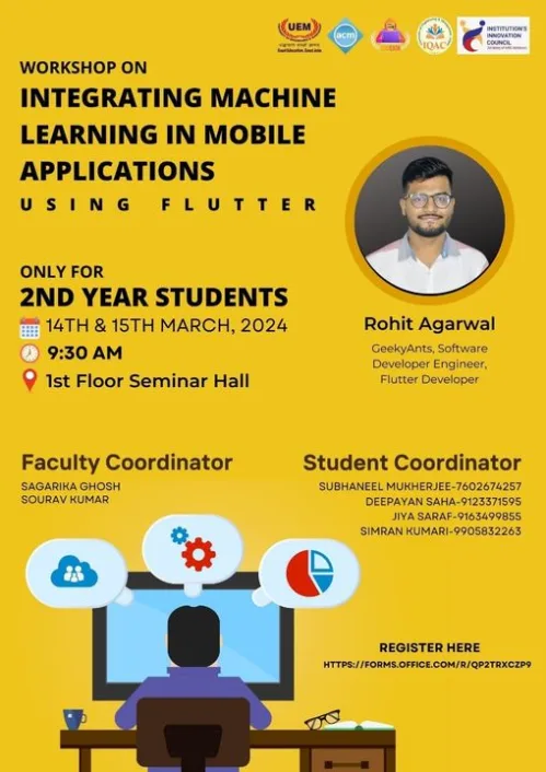 Workshop on Integrating Machine Learning in Mobile Applications using Flutter