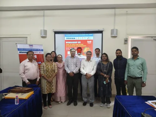Workshop on How to Apply for Patent in Humanities and Management held at UEM Jaipur