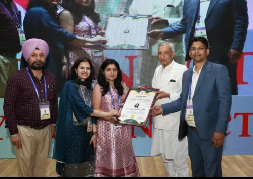 UEM Jaipur has been bestowed with the Academic Eminence Award at the Physio Connect-4 National Conference.