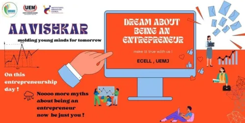 University of Engineering and Management (UEM), Jaipur organized an Innovation & Entrepreneurship Outreach Program titled "AAVISHKAR
