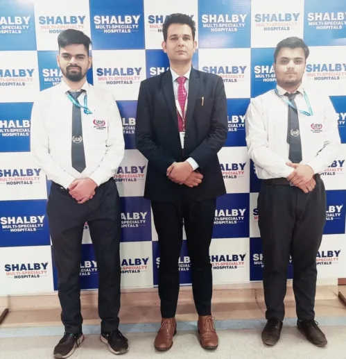 A workshop was organized at SHALBY Multi Speciality Hospital, Jaipur..A UEM’s Training-cum- Placement Partner.