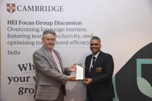 We feel immense happiness to congratulate all our students and teacher colleagues of UEM Jaipur, on our University being awarded with the CAMBRIDGE UNIVERSITY LEARNING EXCELLENCE AWARD.