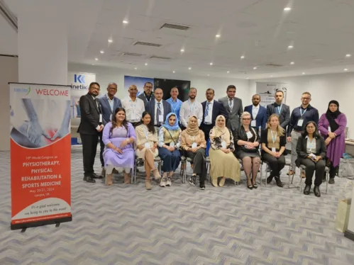 Dr Neha Vyas, Associate professor, from the University of Engineering and Management, Jaipur, attended the 10th World Congress on Physiotherapy, Physical Rehabilitation, and Sports Medicine in London, UK, on May 20-21, 2024.